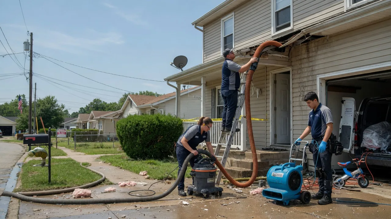 Water Damage Restoration in Belleville, IL near me